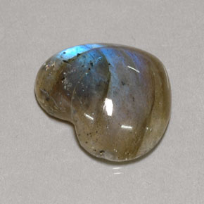 Labradorita multicolorido natural 9,60ct, transparente, transparente/translúcido