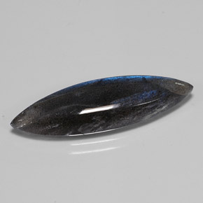 Labradorita multicolorido natural 7,34ct, transparente, transparente/translúcido