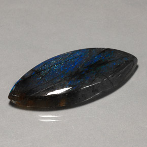 Labradorita multicolorido natural 43,96ct, transparente, transparente/translúcido