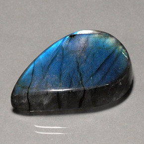 Labradorita multicolorido natural 33,42ct, transparente, transparente/translúcido