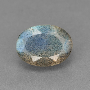 Labradorita multicolorido natural 1,07ct, transparente, transparente/translúcido