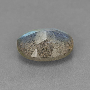 Labradorita multicolorido natural 1,07ct, transparente, transparente/translúcido