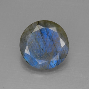 Labradorita multicolorido natural 9,11ct, transparente, transparente/translúcido