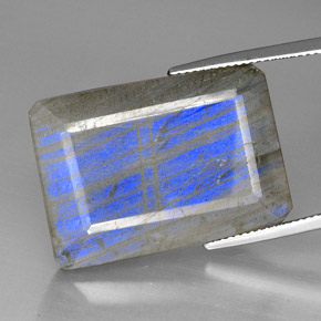 Labradorita multicolorido natural 35,01ct, transparente, transparente/translúcido