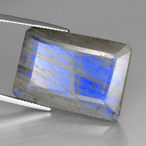 Labradorita multicolorido natural 35,01ct, transparente, transparente/translúcido