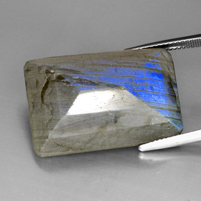 Labradorita multicolorido natural 35,01ct, transparente, transparente/translúcido