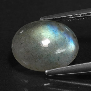 Labradorita multicolorido natural 2,99ct, transparente, transparente/translúcido