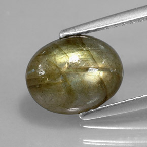 Labradorita multicolorido natural 2,59ct, transparente, transparente/translúcido