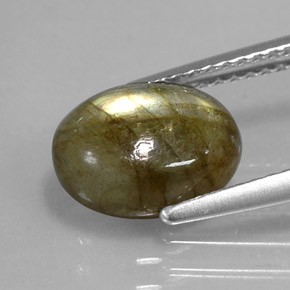 Labradorita multicolorido natural 2,59ct, transparente, transparente/translúcido