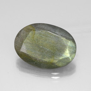 Labradorita multicolorido natural 10,39ct, corte oval, translúcido