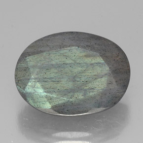 Labradorita multicolorido natural 10,02ct, corte oval, translúcido