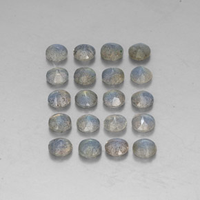 Pedras preciosas de labradorita multicolorido natural de  ct, transparente, transparente/translúcido