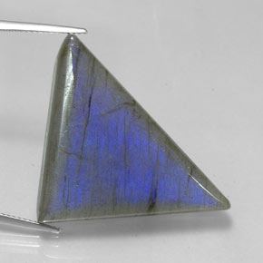 Labradorita Multicolorido Natural 42.05ct, Trilhão, Translúcido