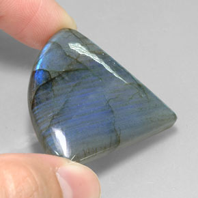 Labradorita multicolorido natural 55,17ct, forma extravagante, translúcido