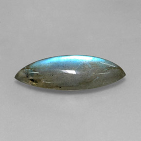 Labradorita multicolorido natural 9,18ct, marquise, translúcido