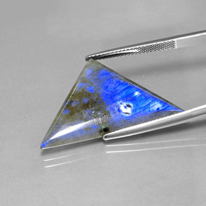 Labradorita Multicolorido Natural 16.19ct, Trilhão, Translúcido