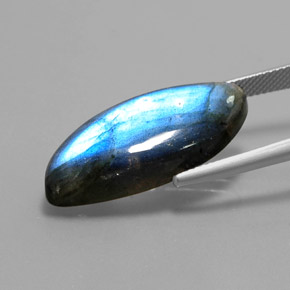 Labradorita Multicolorido Natural 17.63ct, Transparente, Transparente/Translúcido