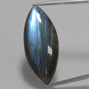 Labradorita multicolorido natural 19,29ct, marquise, translúcido