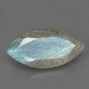 Labradorita multicolorido natural 2,55ct, marquise, translúcido