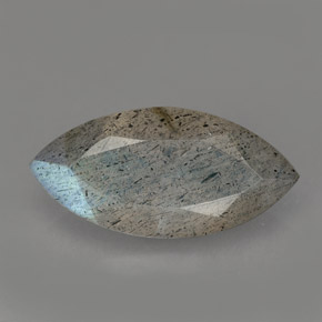 Labradorita multicolorido natural 2,53ct, marquise, translúcido