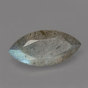 Labradorita multicolorido natural 2,53ct, marquise, translúcido