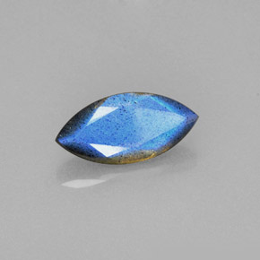 Labradorita azul natural 2,30ct, transparente, transparente/translúcido