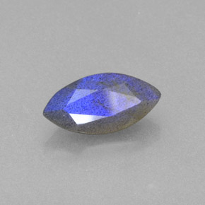 Labradorita azul natural 2,84ct, transparente, transparente/translúcido