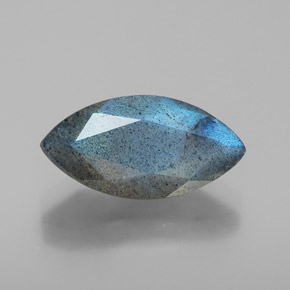 Labradorita azul natural 2,82ct, transparente, transparente/translúcido