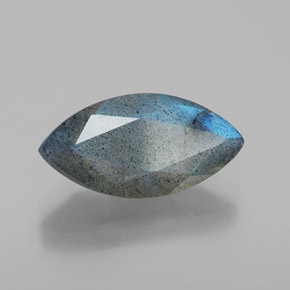 Labradorita azul natural 2,82ct, transparente, transparente/translúcido