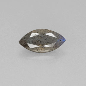 Labradorita azul natural 2,62ct, transparente, transparente/translúcido