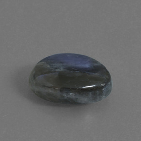 Labradorita azul natural 4,53ct, corte oval, translúcido