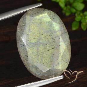 Labradorita Multicolorido Natural 11.50ct, oval, Translúcido