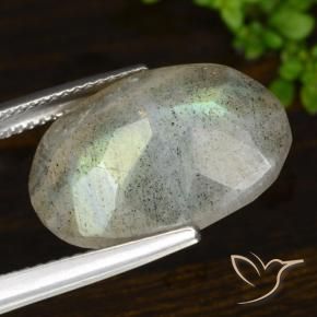 Labradorita Multicolorido Natural 11.50ct, oval, Translúcido