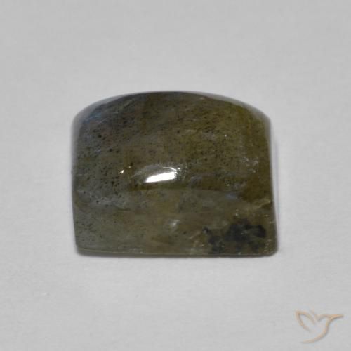 Labradorita Multicolorido Natural 3.18ct, baguete, Translúcido
