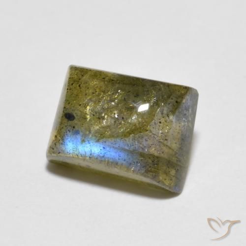 Labradorita Multicolorido Natural 2.29ct, baguete, Transparente