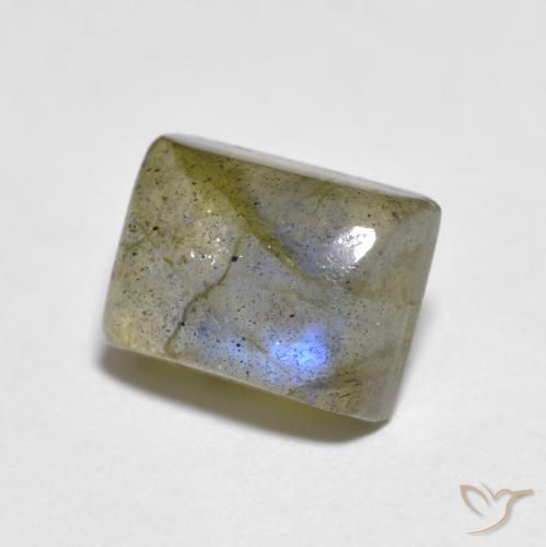 Labradorita Multicolorido Natural 2.43ct, baguete, Transparente