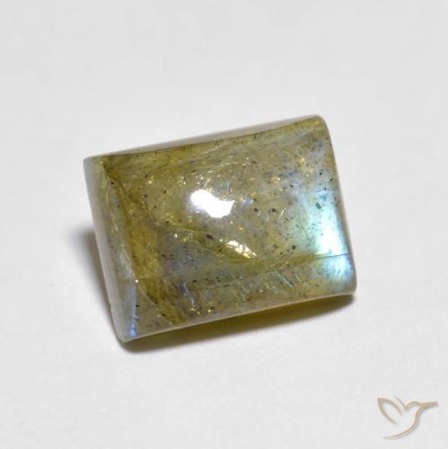 Labradorita Multicolorido Natural 2.12ct, baguete, Transparente