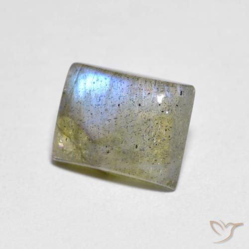Labradorita Multicolorido Natural 1.60ct, baguete, Transparente
