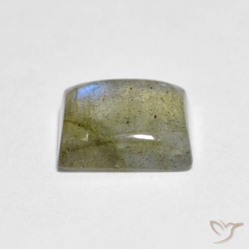 Labradorita Multicolorido Natural 1.60ct, baguete, Transparente