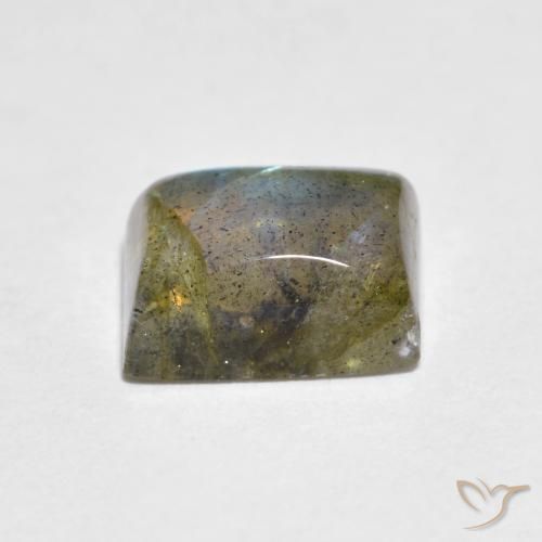 Labradorita Multicolorido Natural 1.95ct, baguete, Transparente