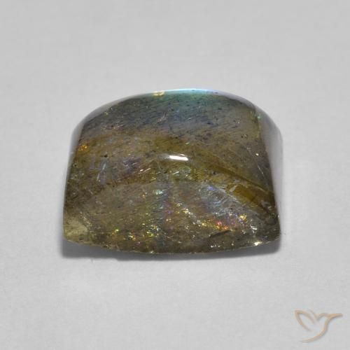 Labradorita Multicolorido Natural 2.53ct, baguete, Transparente