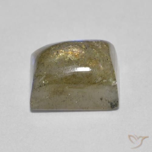 Labradorita Multicolorido Natural 2.46ct, baguete, Translúcido