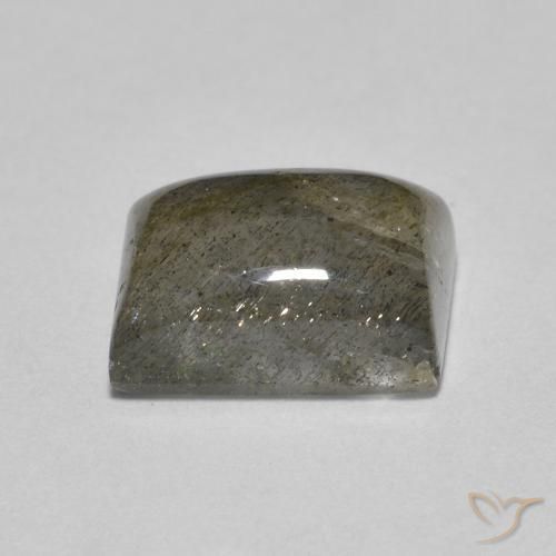 Labradorita Multicolorido Natural 2.15ct, baguete, Translúcido