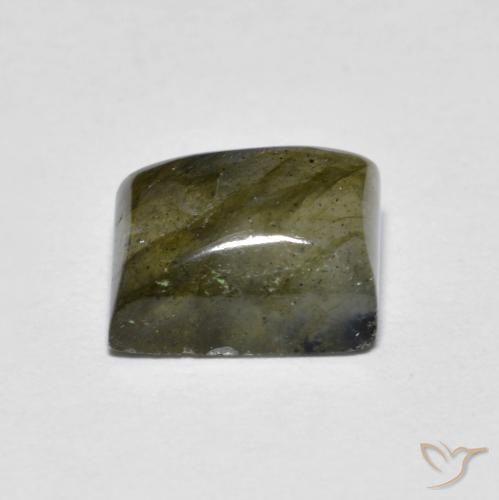 Labradorita Multicolorido Natural 2.30ct, baguete, Translúcido
