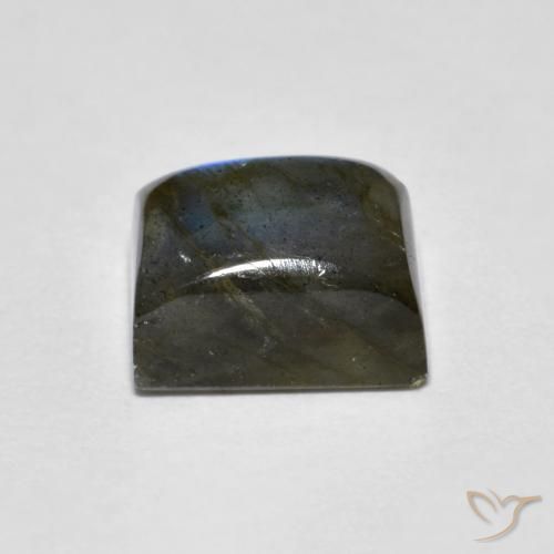 Labradorita Multicolorido Natural 2.42ct, baguete, Translúcido