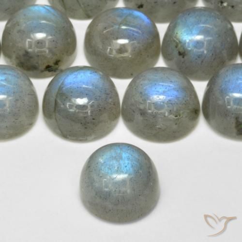 Labradorita Multicolorido Natural 2.51ct, Redondo, Translúcido