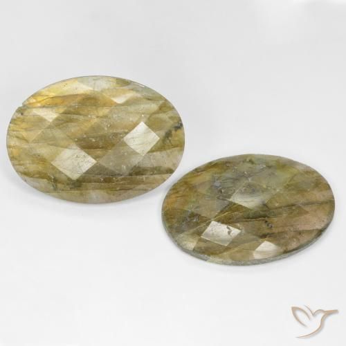 Pedras preciosas de Labradorita Multicolorido natural de 26.05 ct, oval, Translúcido