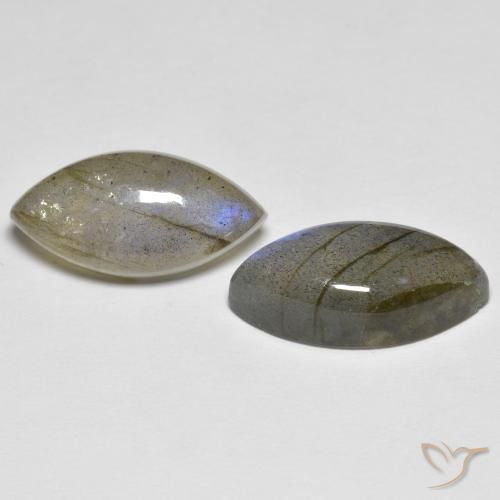 Pedras preciosas de Labradorita Multicolorido natural de 10.21 ct, Marquesa, Translúcido