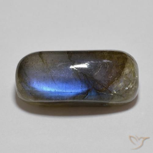 10.31ct Natural Multicolorido Labradorita, Almofada, Translúcido