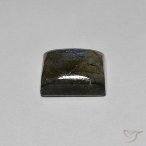 Labradorita Multicolorido Natural 6.73ct, baguete, Translúcido